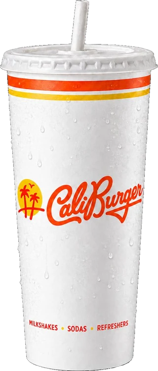 CaliBurger branded cup